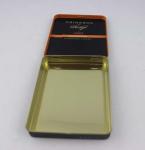 Tinplate Black Cigarette Tin Box CYMK Printing Thickness 0.2mm