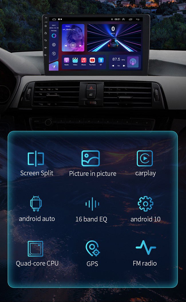 9 Inch Hyundai Ix35 Carplay