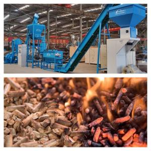 Quality CE Industrial Wood Pellet Machine Commercial Wood Pellet Maker High Density wholesale