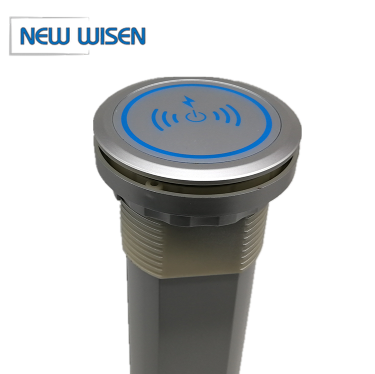 Hidden Electric Grounding Power Outlet Tower Plug Desktop Kitchen Motorised