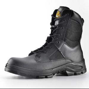 Quality Industrial Steel Toe Cap Rigger Boots Police Army Boots H-9438 SAFETOE wholesale