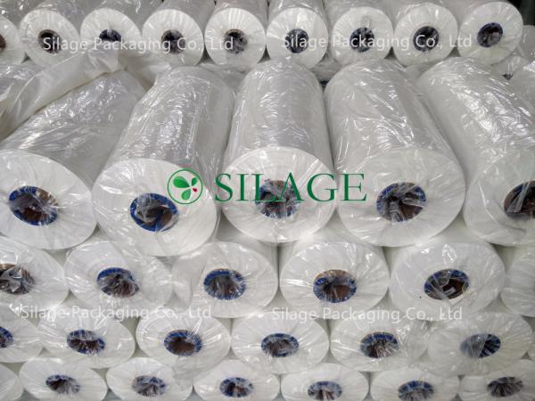 White Silage Wrap Film, 750mm*25mic*1800m, LLDPE Agricultural Stretch Wrap Film