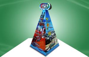 Quality Unique Design Cardboard Display Stands Car Accessory Floor Display wholesale