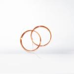 48 AWG 2UEW 155 0.032mm Enamelled Copper Wire For Motor Winding