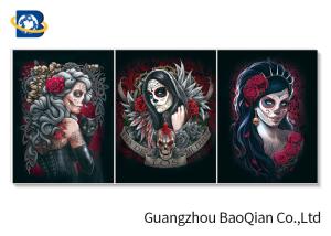 Quality Amazing Vampire 3d Flipped Pictures , 3D Lenticular Picture For Living Room Decor wholesale
