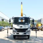 Factory Price hydraulic boom lift mini truck-mounted crane price