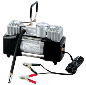 Quality Two Cylinder Heavy Duty Metal Air Compressor For Car Tire Inflation wholesale