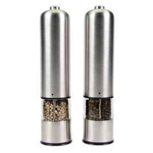 Quality Electrical salt and pepper mill with lid wholesale