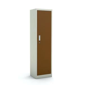 Quality Vertical Single Door Steel Bedroom Wardrobe Metal Storage Locker wholesale
