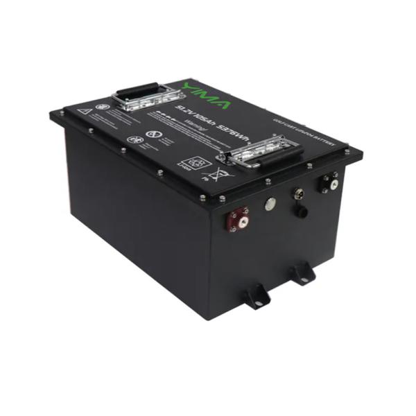 80Ah Metal Shell Golf Cart Lithium Battery Pack Replacement For Car Sightseeing
