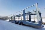 2024 BPW 3axles 10 Units Cars Carrier Trailer Auto Transporter Car Carrier Semi