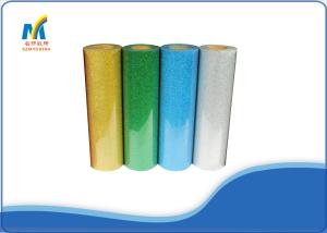 Quality DIY Glitter Vinyl Heat Transfer Paper Rolls , Custom T Shirt Transfer Paper wholesale