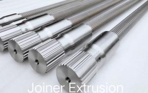 Quality Durable High Torque Traditional Twin Screw Extruder Shaft Involute Spline wholesale