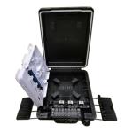 ISO Outdoor FTTH Fiber Optic Terminal Box Splitter 9 SC