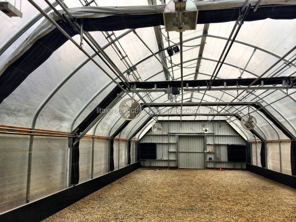 Food Grade PVC Planting Trough for Large-Scale Hydroponic Greenhouse Growing System