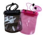50C Transparent Waterproof cell phone bag adjust rope for swimming