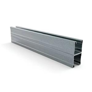 Quality Strength Anodized Aluminum Strut Channel / Metal Slotted Channel wholesale