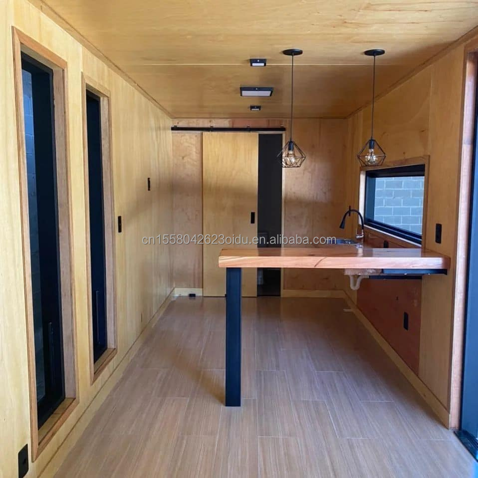 Chinese Design Style 20ft Foldable Container Home for Personalized Customization and Hotel