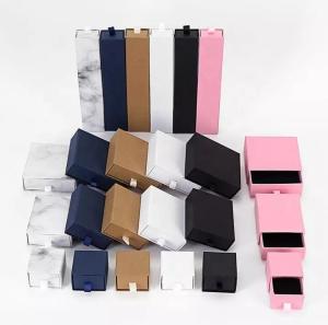 China Necklace Bracelet Full Color Printed Boxes Paperboard Velvet Material on sale
