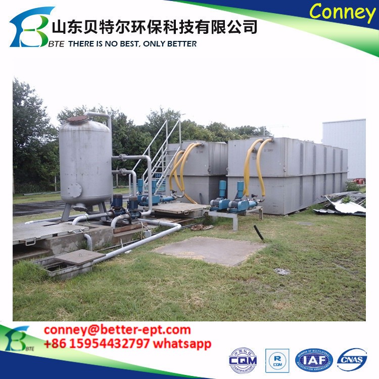 2024 Buried Sewage Treatment Equipment Water Stability Automatic Operation Low Noise