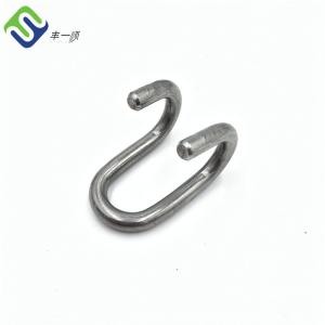 Quality Playground Stainless Steel Rope Fittings 16mm Double Hook Connector wholesale