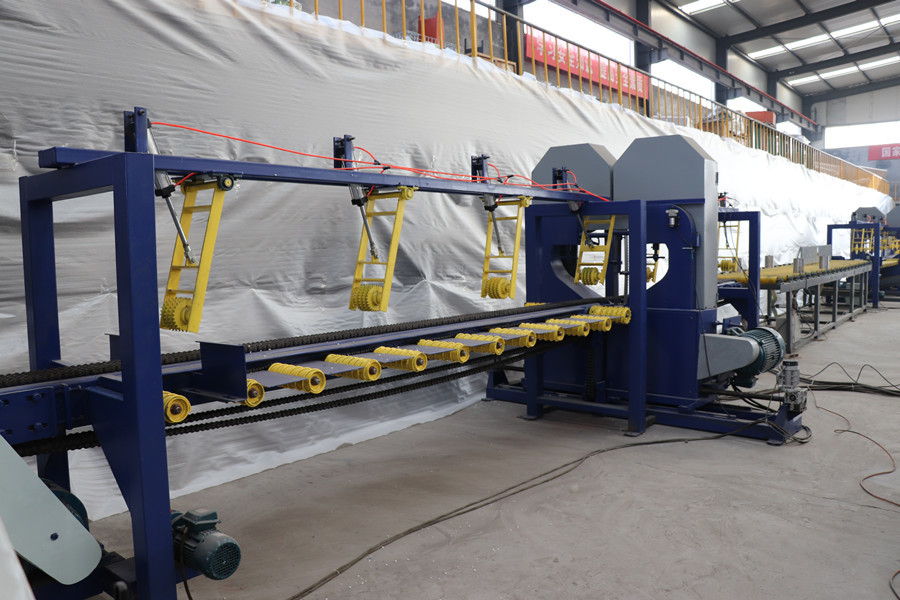 Timber Sawmill Machine Production Line, Twin Heads Vertical Band Saw