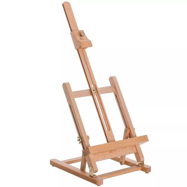 H Frame Tabletop Wooden Easel Stand Art Display Easel For Painting And