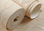 Flower Pattern Washable Vinyl Wallpaper , Modern Embossed Wallpaper PVC