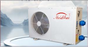 Quality 8KW Low Temperature Heat Pump , White Commercial Swimming Pool Heat Pump wholesale