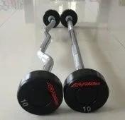 Quality Gym Exercise 30kg Rubber Barbell Weights Fitness Equipment wholesale