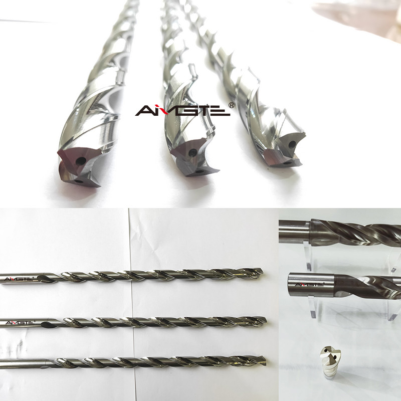 Through Coolant Carbide Metal Drill Bit Tungsten Reamer Drill Bits 12mm