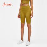 80%Nylon 20%Spandex 8" Women'S Plus Size Workout Shorts With Waist Pocket