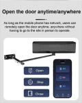 ZENTO Heavy Duty Swing Door Operator 40W Motor Power F Level 155°C Thermal