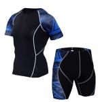 Quick Dry Breathable Gym Rash Guards Suit Sports Set Sport Men
