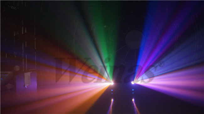 Disc Night Club Stage Moving Head Light 7 Color Effect 8 Prism With Gobos