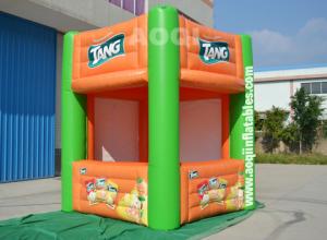 Quality Portable Spray Inflatable Kiosks For Exhibition , Advertising Inflatables wholesale