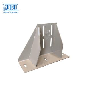 China Fixing Brackets Powder Coating Wall Mounting Stamping Parts Forming Process on sale