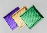 Colored Metallic Shipping Envelopes Decorative Bubble Mailers Shock Resistance