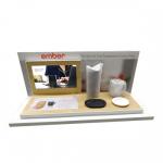TSCA Retail Stores Wooden Shop Display Stands Nontoxic Multiscene