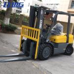 3.5 Ton Counterbalance Forklift Truck , 4780kg Solid Tires Power Lift Forklift