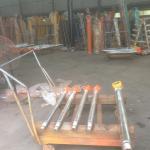 Doosan DH130 bucket hydraulic cylinder rod，Doosan excavator cylinder