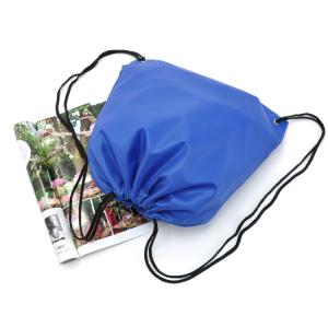 Quality High Quality Blue 190T Nylon Drawstring Bag wholesale