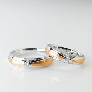 Quality Contrast Color OEM Men19.4 Women16.6 Jewellery Couple Rings wholesale