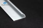 Round Corner Aluminium Corner Profiles , 12mm Aluminium Edge Trim Profiles