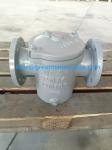 MARINE DIN CAST IRON BASKET TY MUD BOX (DIN), STRAIGHT TY, BOTH FLANGED END,