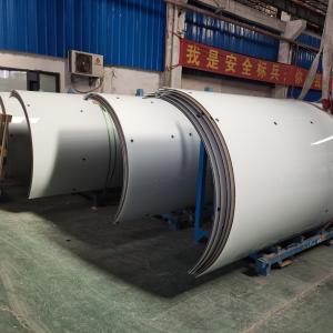 Oversized Curved Laminated Tempered Glass For Wall And Building