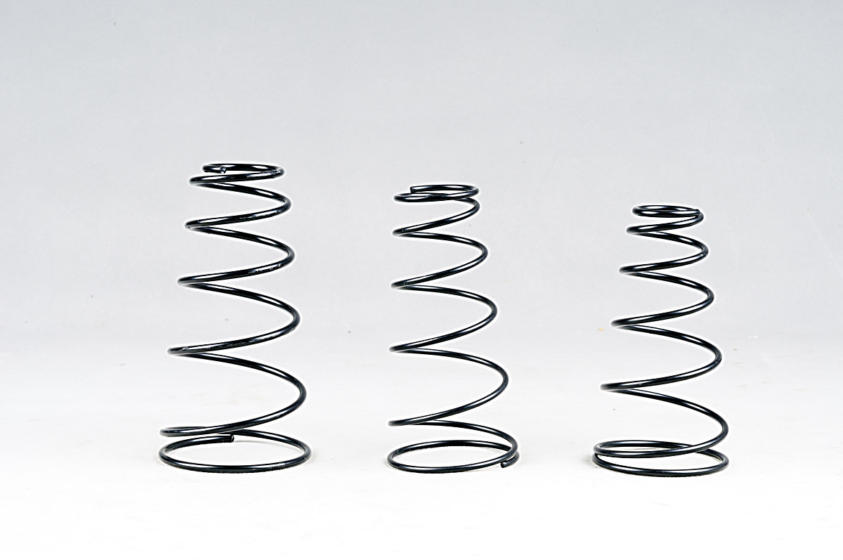 Black coated car suspension coil springs for cars /damping srings/auto suspension coil springs