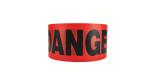 Waterproof High Abrasion Resistance Barricade Safety Tape 1000ft 3in 1.6mil