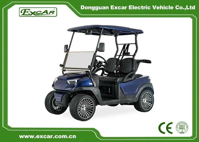 Excar Color Customized Electric Golf Cart 2 Seats Off Road Club Car