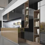 Modern Style YALIG Counter Tops Flat Pack High Gloss Luxury Plywood Kitchen